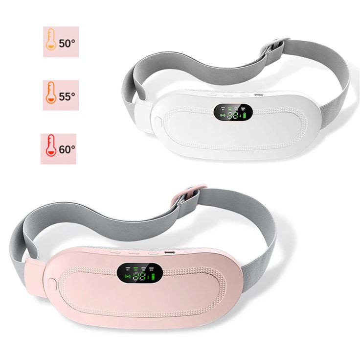 Cinturón masajeador térmico para cólicos